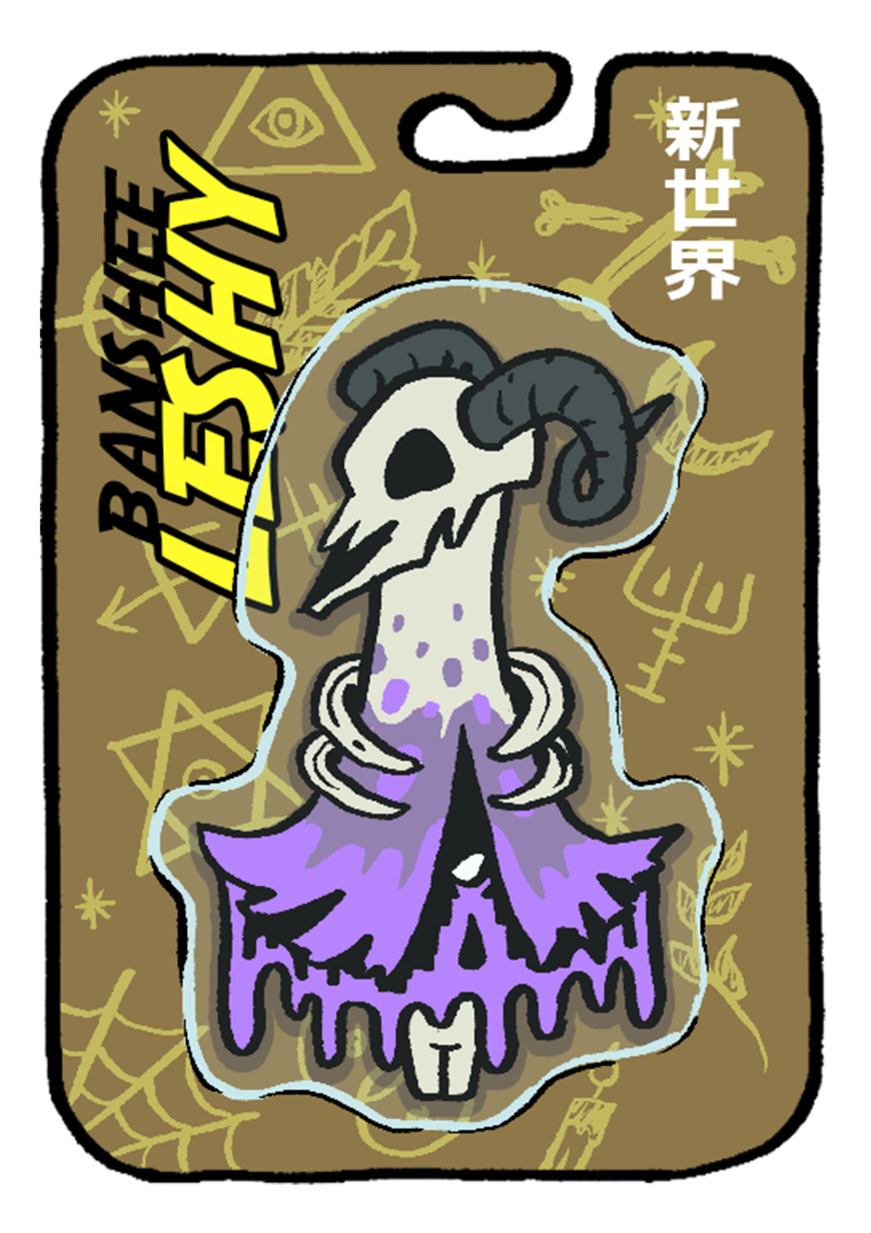 Shroomz Fam Action figure Sticker Pack