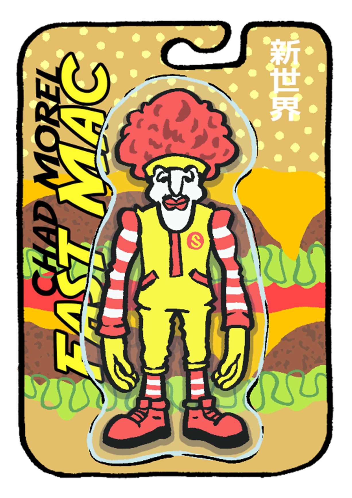 Shroomz Fam Action figure Sticker Pack