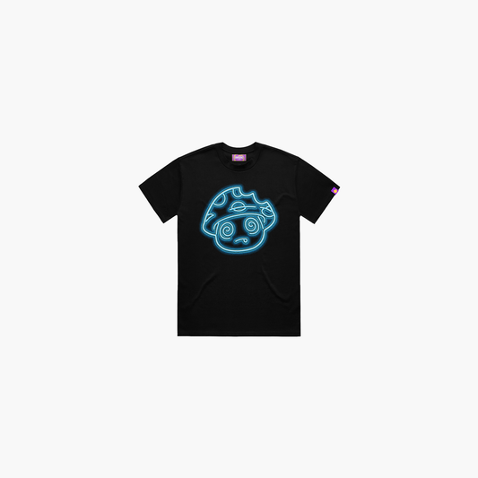 Shroomz Neon Logo (Electric Blue)