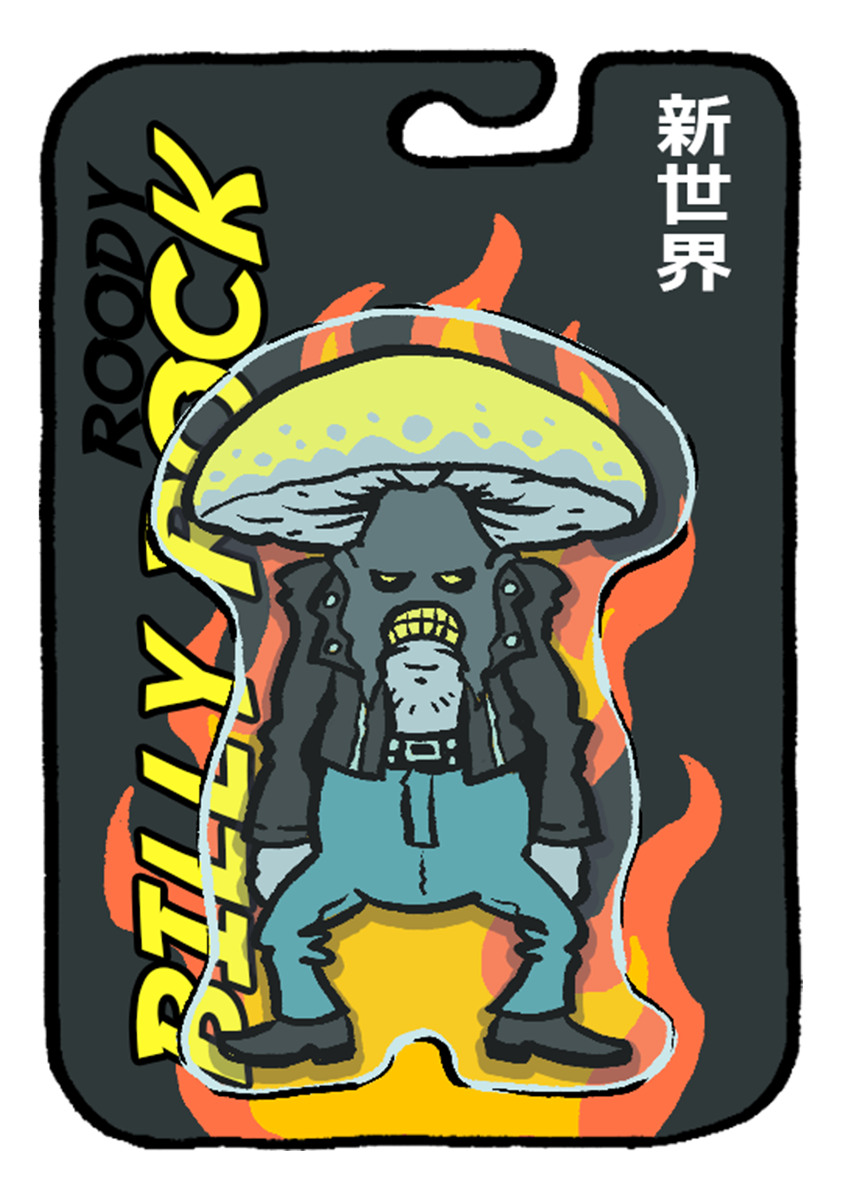 Shroomz Fam Action figure Sticker Pack