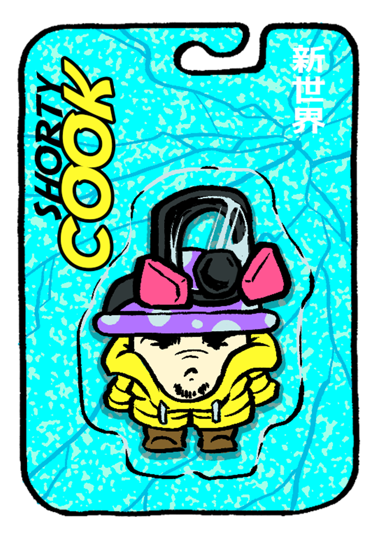 Shroomz Fam Action figure Sticker Pack