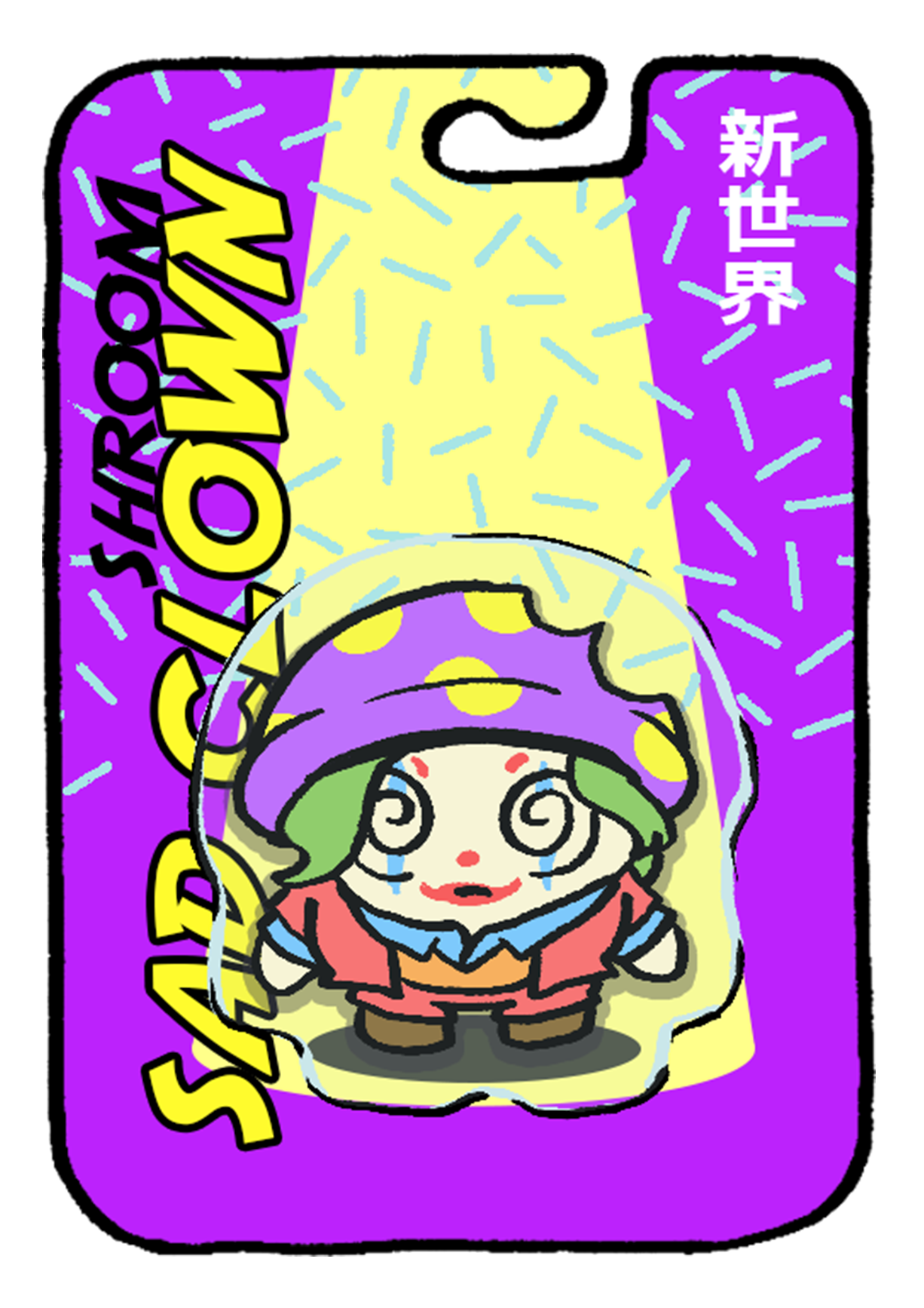 Shroomz Fam Action figure Sticker Pack