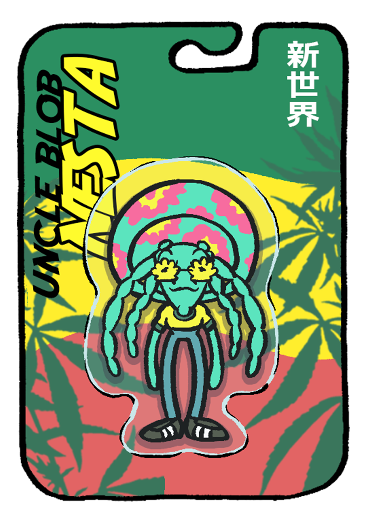 Shroomz Fam Action figure Sticker Pack