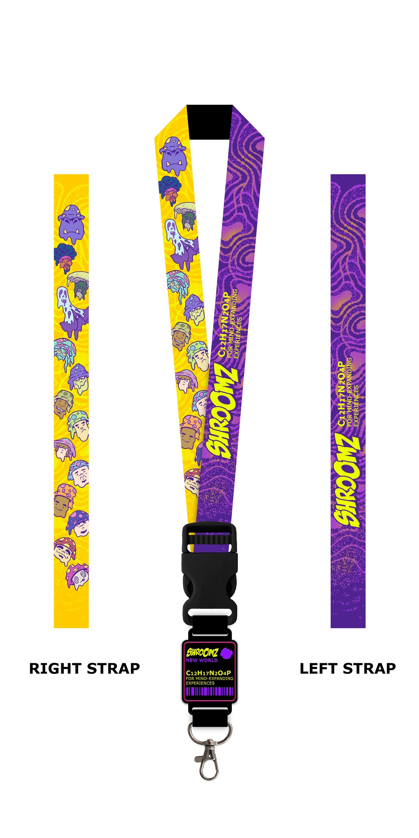 Shroomz Lanyard