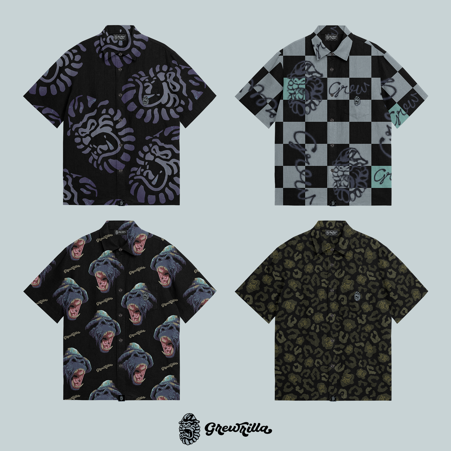 Grewrilla Polo Button down collection