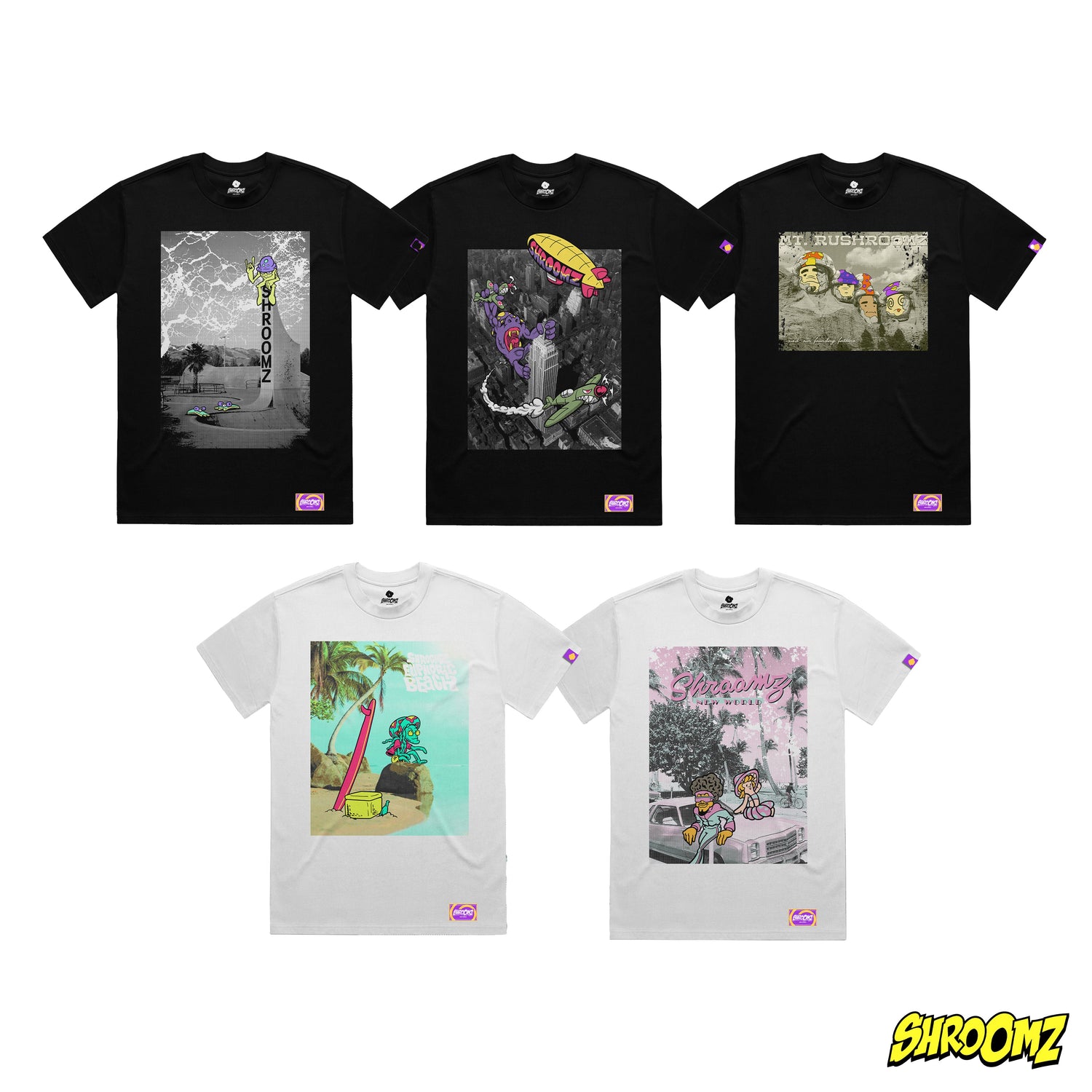 SHROOMZ NEW WORLD COLLECTION