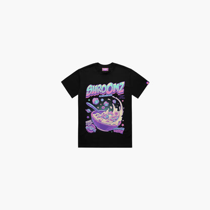 Shroomz Cereal Design Shirt (BLACK)