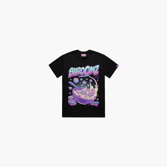 Shroomz Cereal Design Shirt (BLACK)