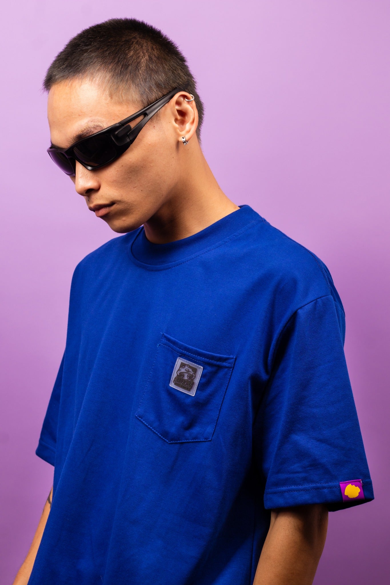 Shroomz Pocket Tees Collection (Light Royal Blue)