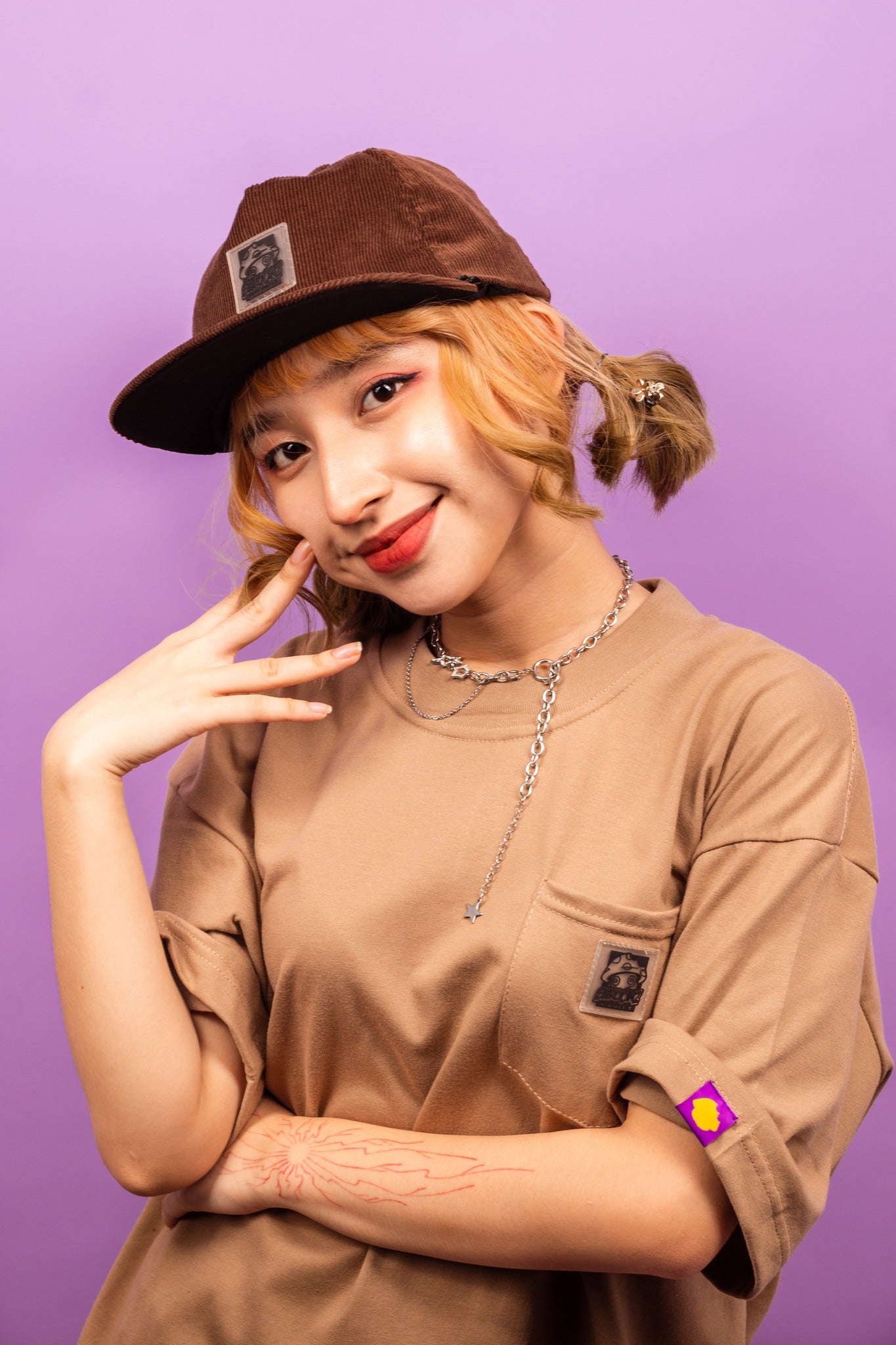 Shroomz Pocket Tees Collection (Khaki)