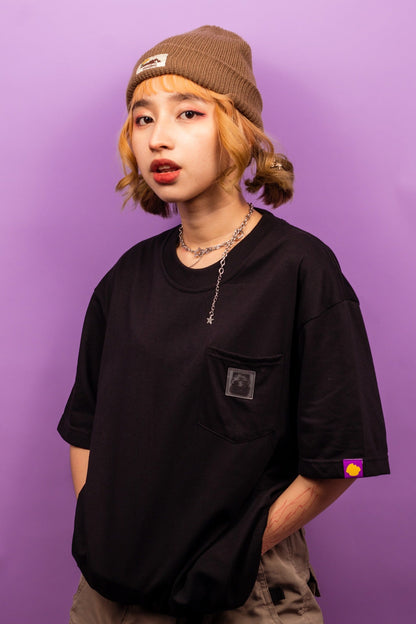 Shroomz Pocket Tees Collection (Black)