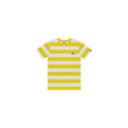 Shroomz Elipse Logo on Stripes (YELLOW)