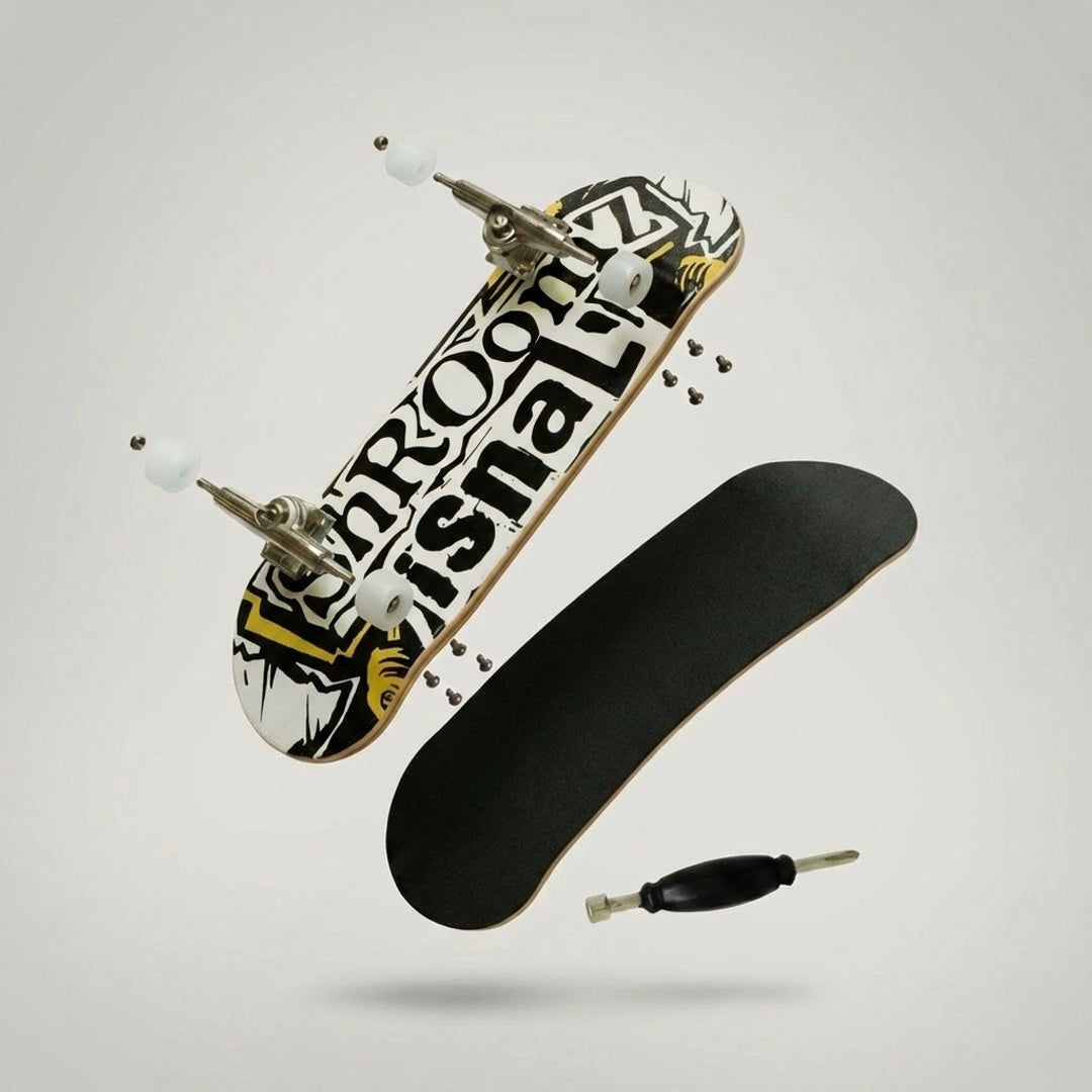 Shroomz x Isnal Fingerboard designs