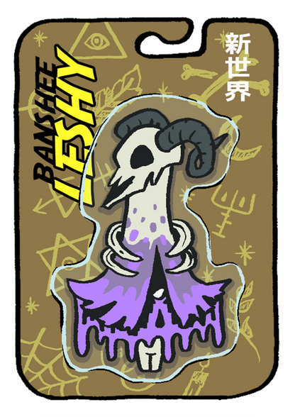 Shroomz Fam Action figure Sticker Pack