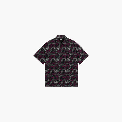 Shroomz Death Cap Polo Button down (BLOOD CHAIN)
