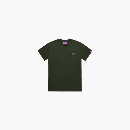 Shroomz Pocket Tees Collection (Bottle Green)