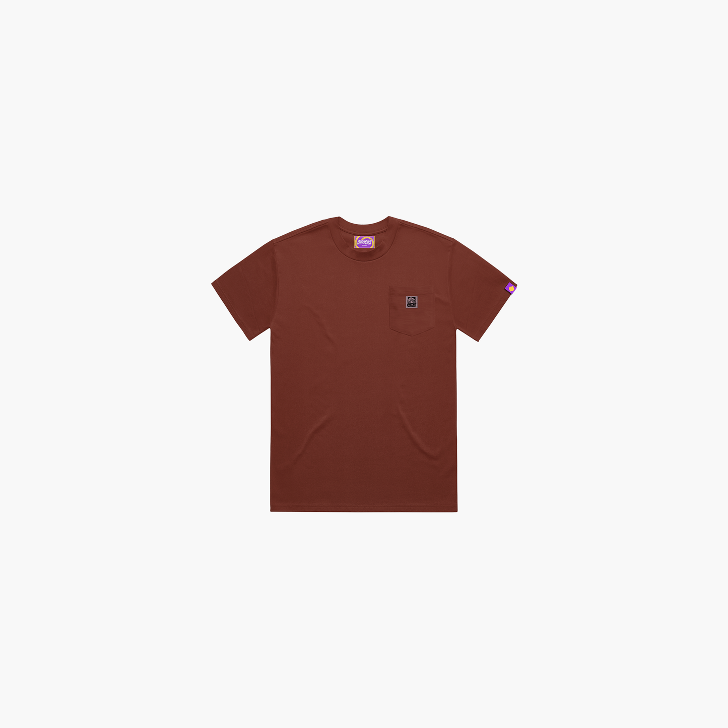 Shroomz Pocket Tees Collection (Choco Brown)