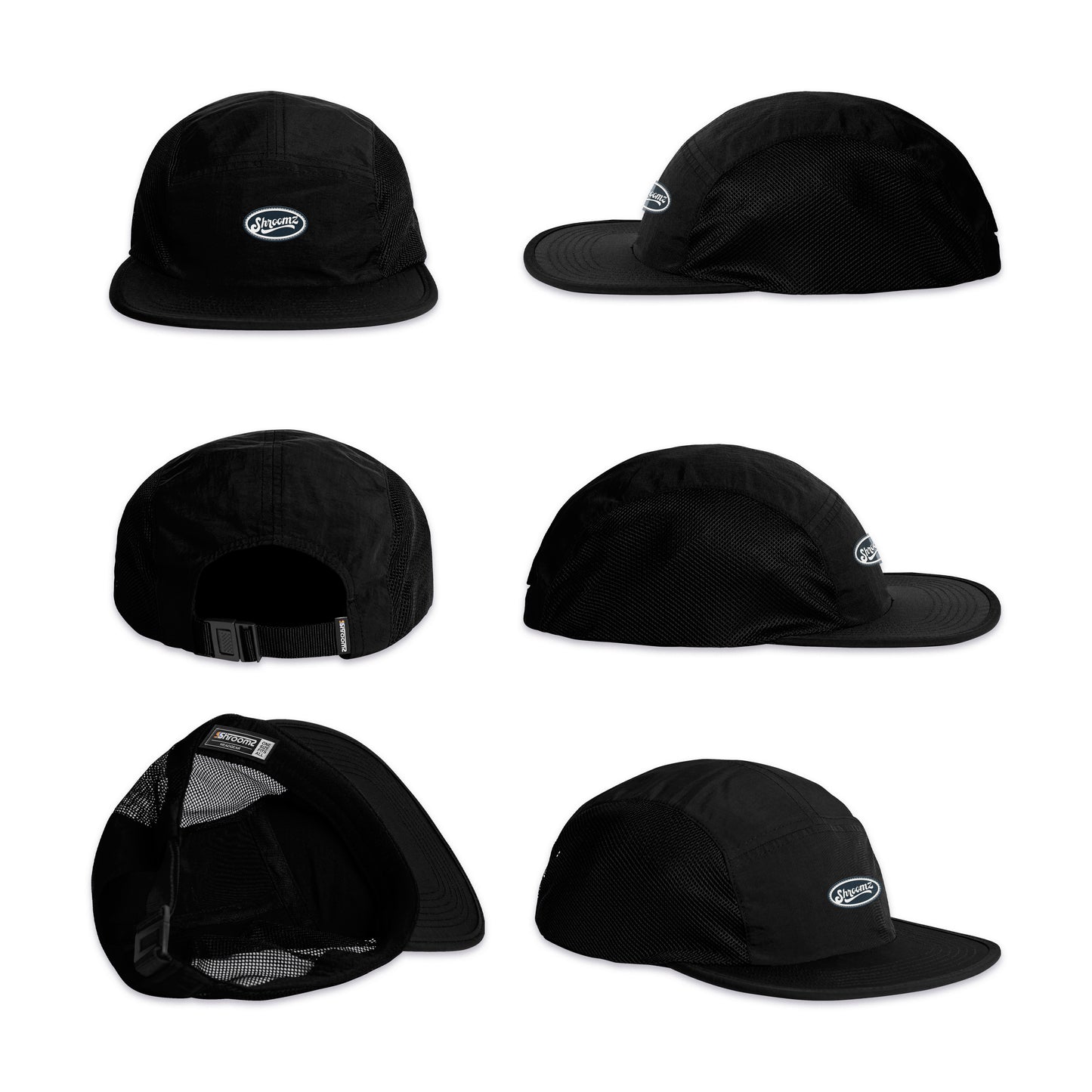 Shroomz Ellipse rubber patched (BLACK OUT)