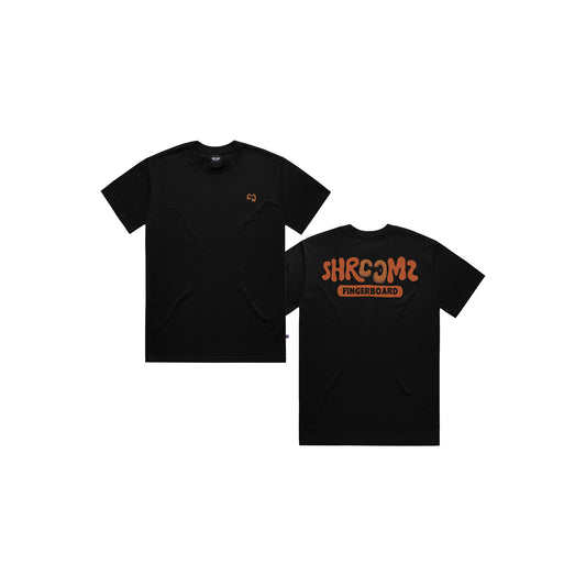 Shroomz Fingerboard x Donut Wheels design shirts (BUTTERNUT)