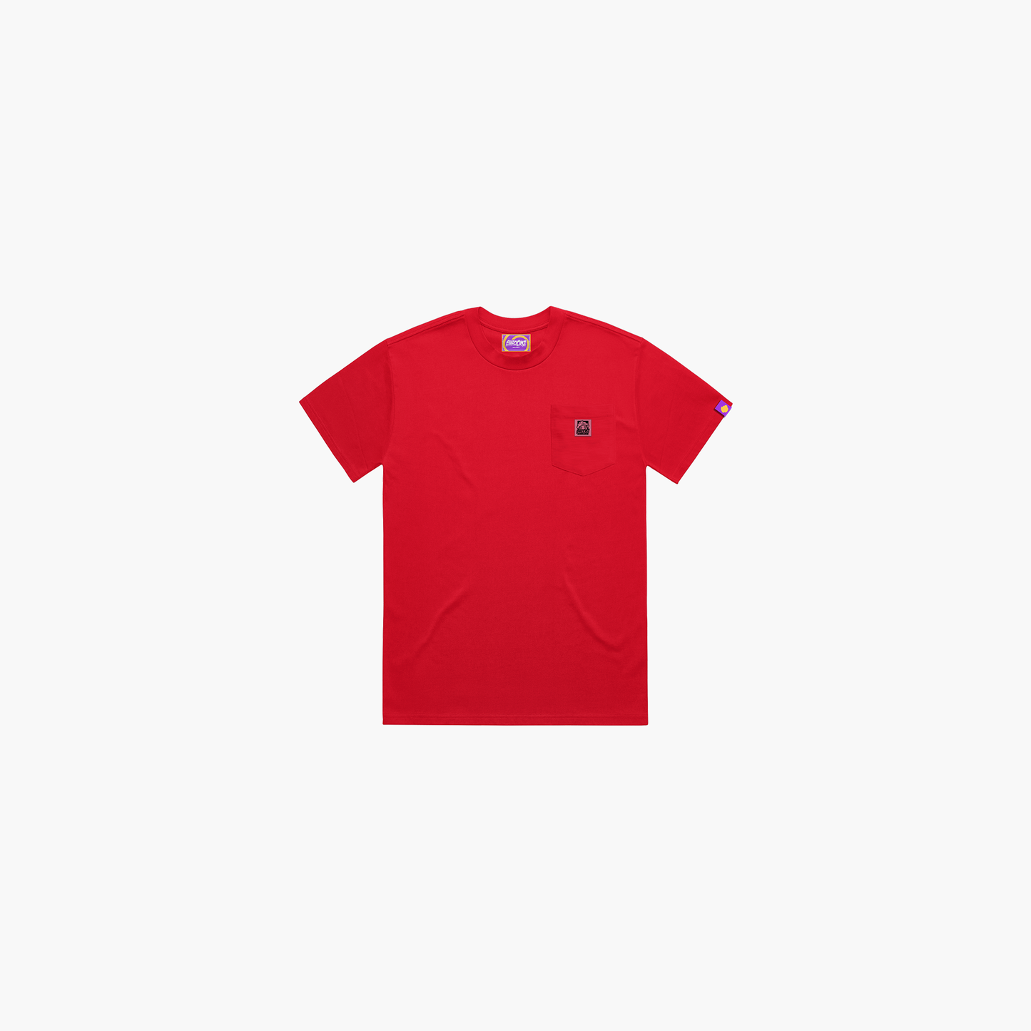 Shroomz Pocket Tees Collection (Coke red)