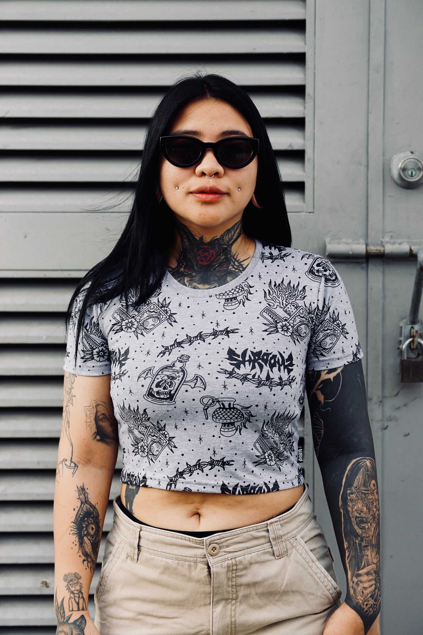 Shroomz Sinister Club Collection (Baby Tee)