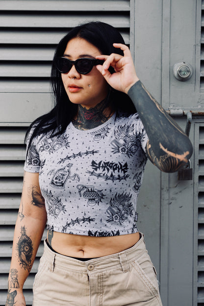 Shroomz Sinister Club Collection (Baby Tee)