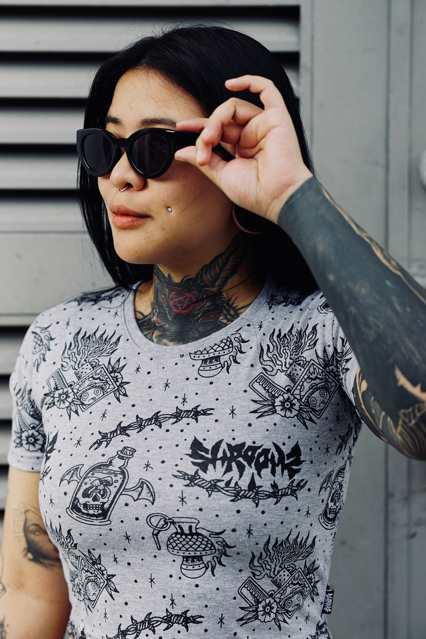 Shroomz Sinister Club Collection (Baby Tee)