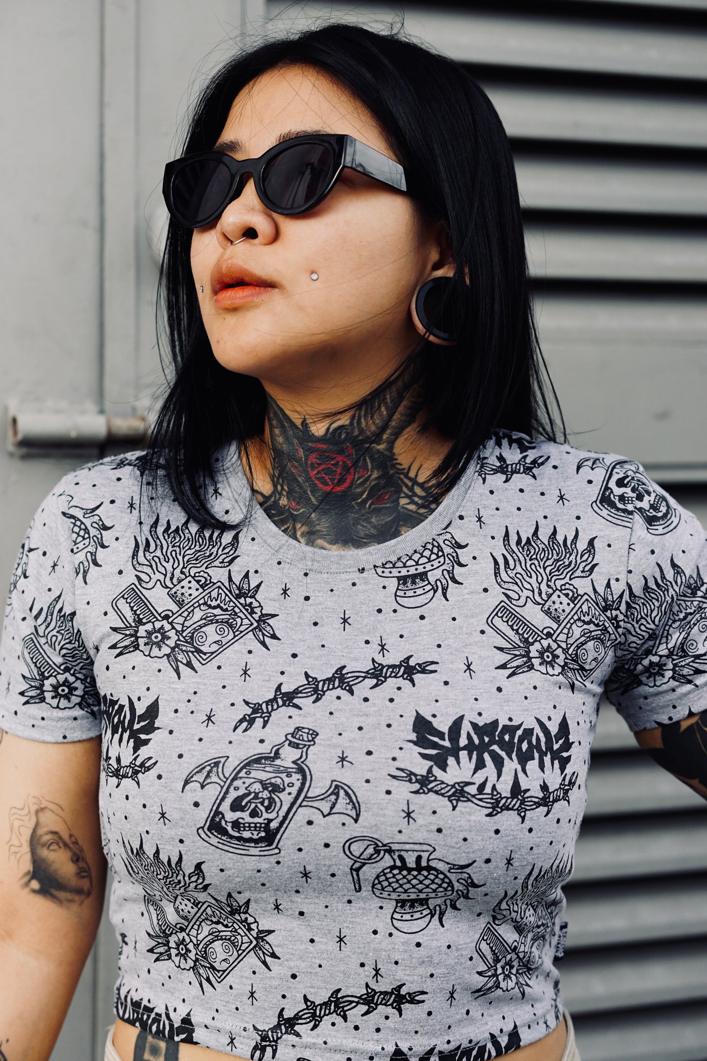 Shroomz Sinister Club Collection (Baby Tee)