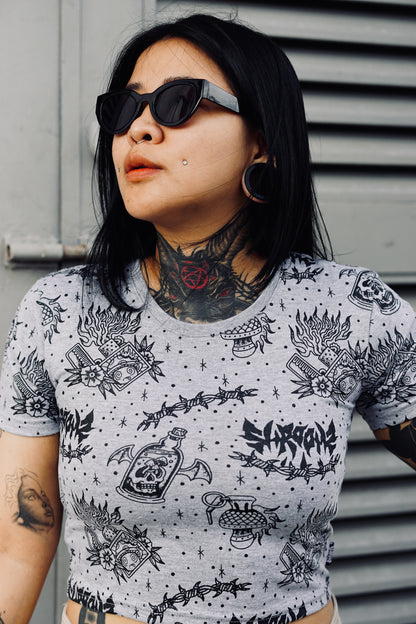 Shroomz Sinister Club Collection (Baby Tee)