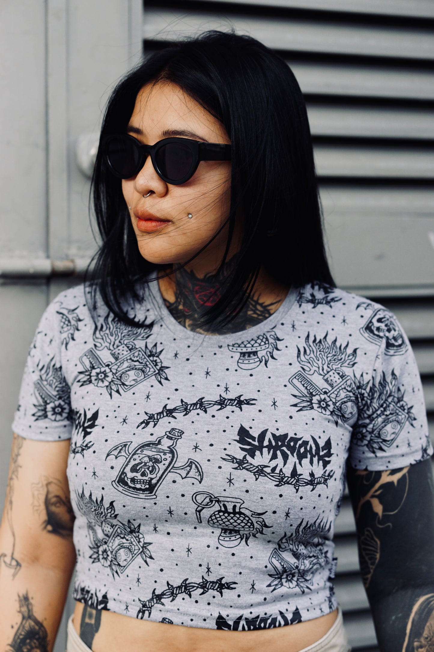 Shroomz Sinister Club Collection (Baby Tee)