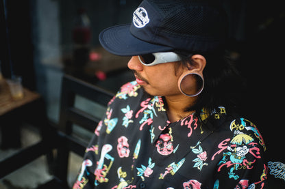 Shroomz Polo button down Yokai