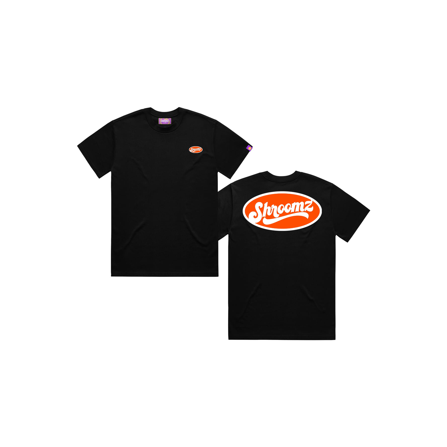 Shroomz Ellipse Logo (Citrus)