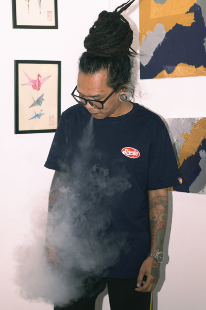 Shroomz Elipse Logo (Navy Blue)