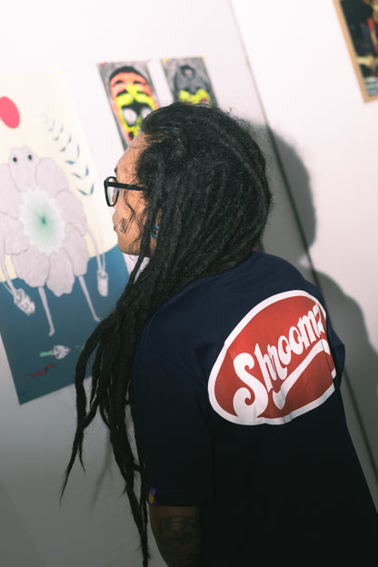 Shroomz Elipse Logo (Navy Blue)