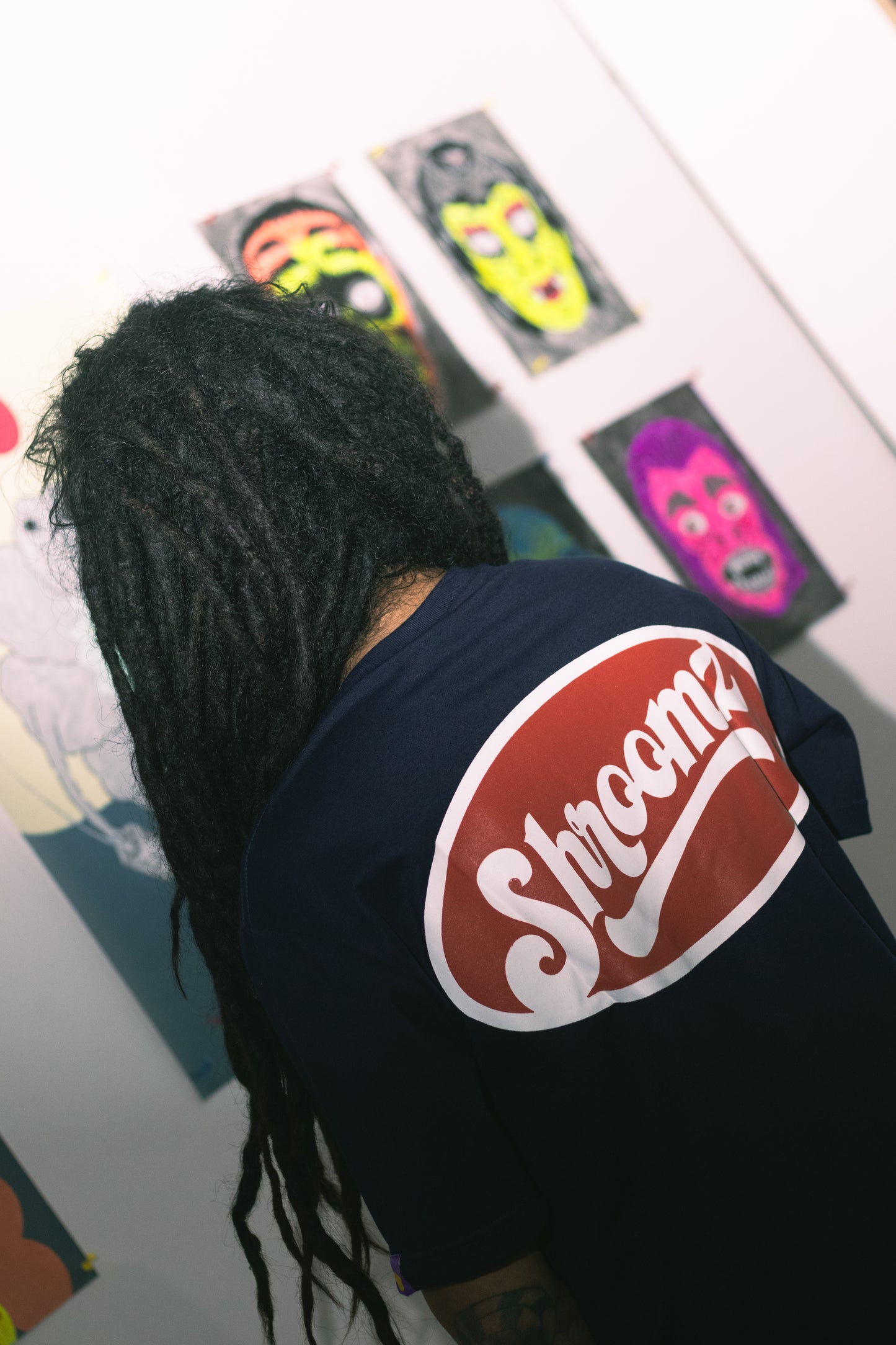 Shroomz Elipse Logo (Navy Blue)
