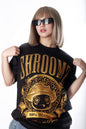 Shroomz Crest Logo design shirt