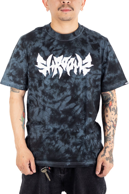 Shroomz Death Cap Logo (TIE DYE BLACK)
