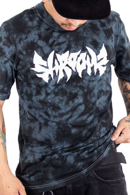 Shroomz Death Cap Logo (TIE DYE BLACK)