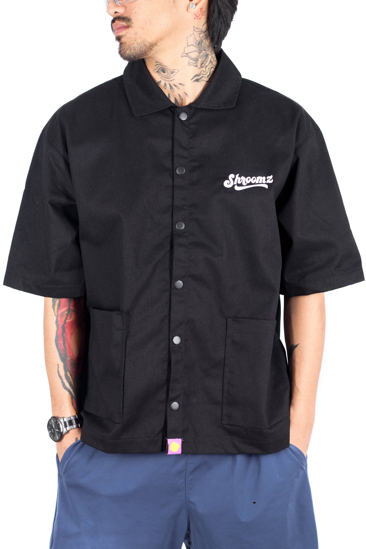 Shroomz Box Cropped Polo