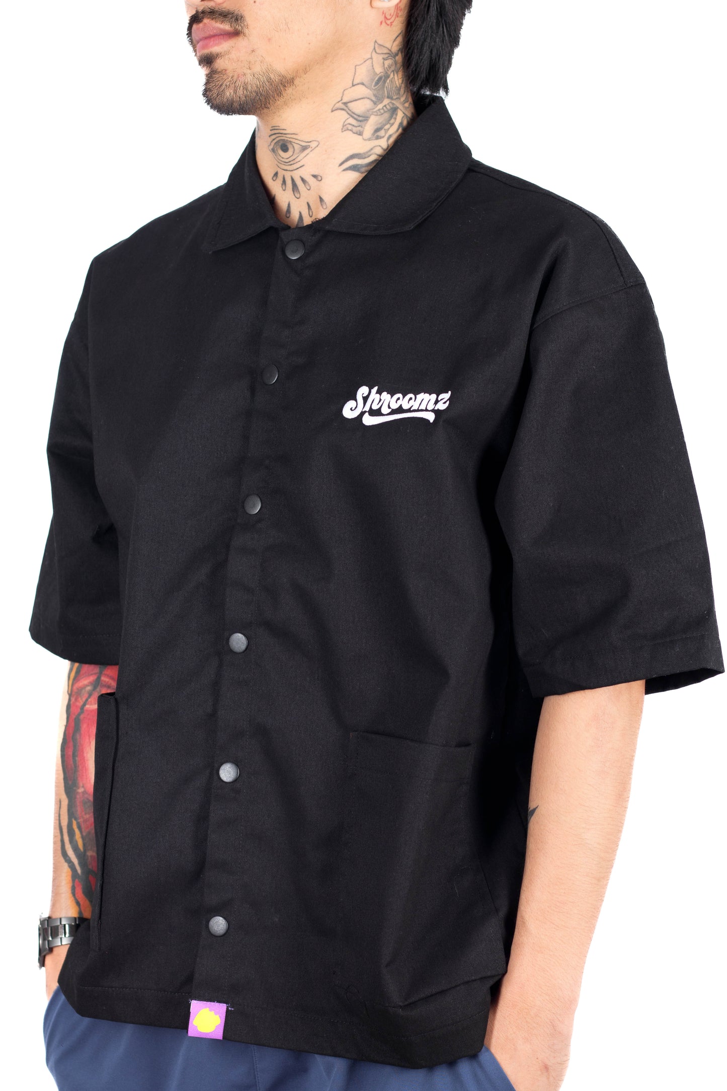 Shroomz Box Cropped Polo
