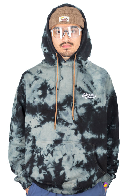 Shroomz Text Logo Embroid Tie dye (Hoodie)
