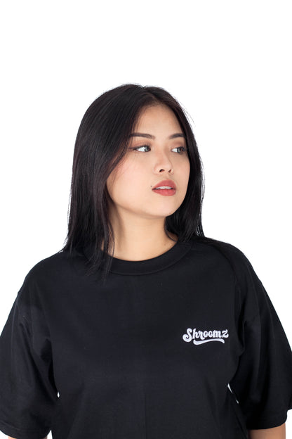 Shroomz Text Logo Embroid (BLACK)