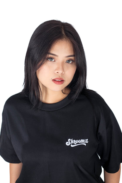 Shroomz Text Logo Embroid (BLACK)