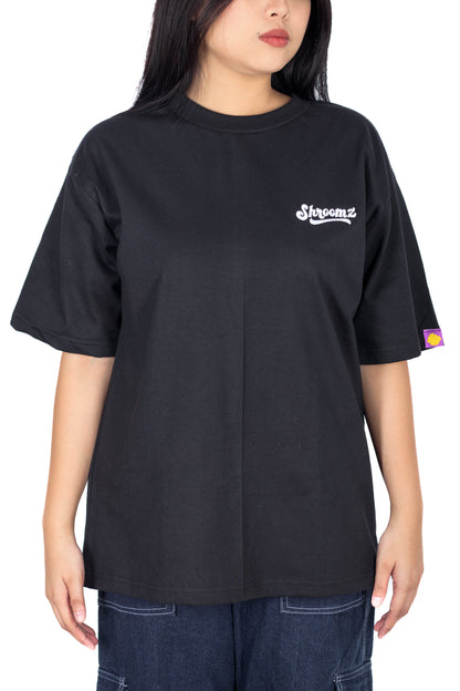 Shroomz Text Logo Embroid (BLACK)