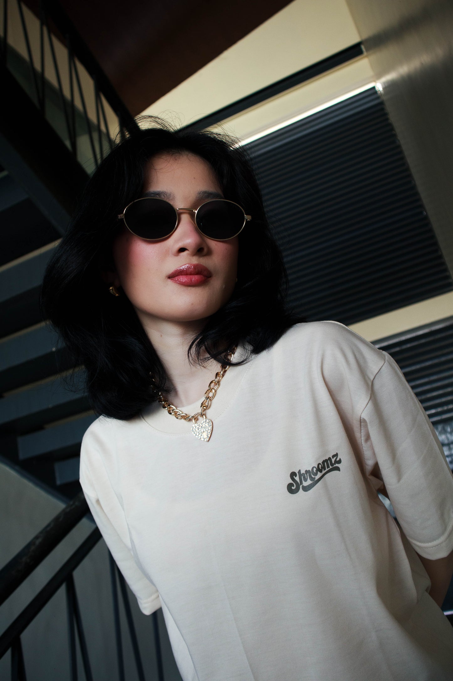 Shroomz Text Logo Collection (Beige)