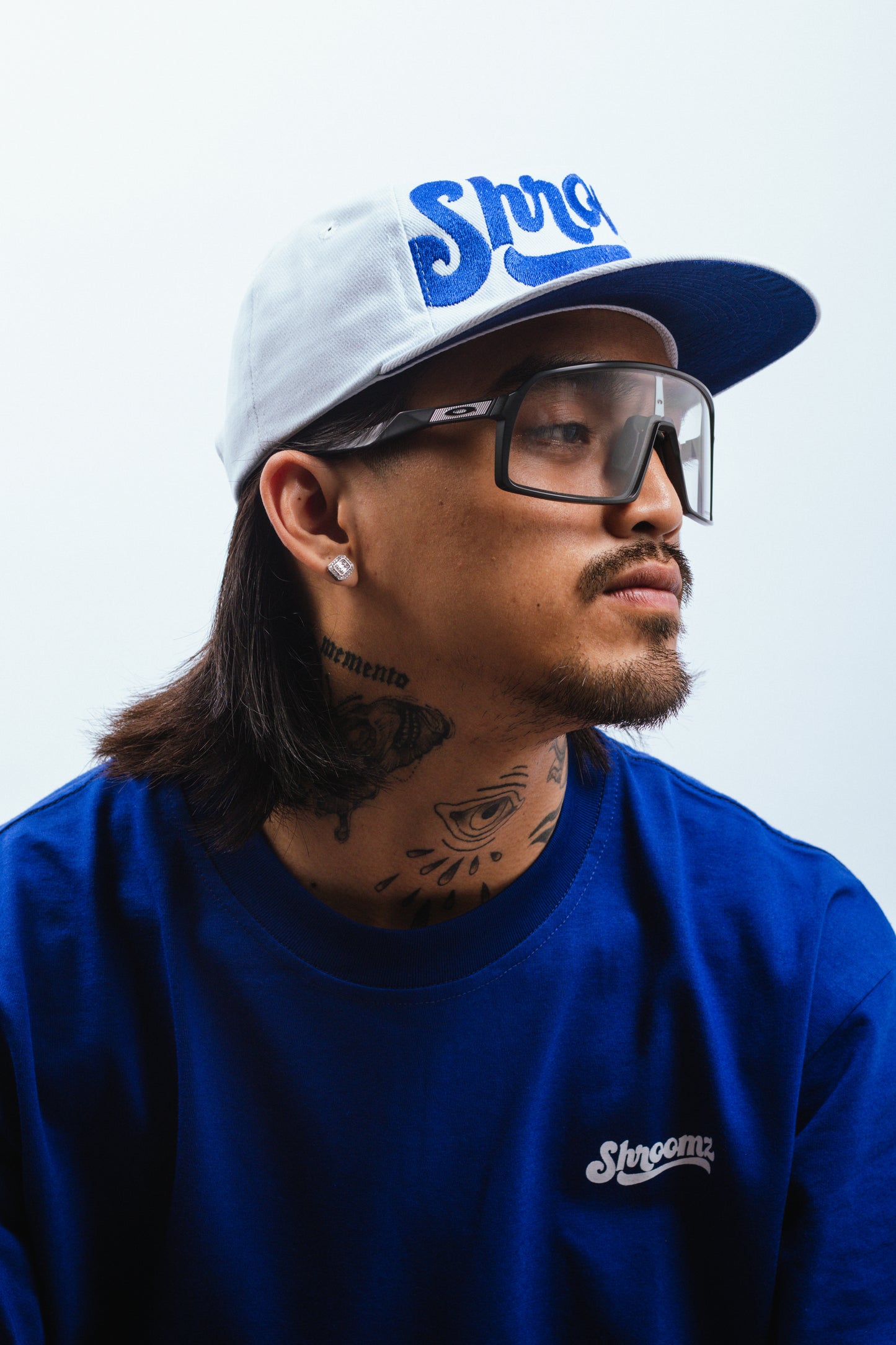 Shroomz Text Logo Collection (Blue)
