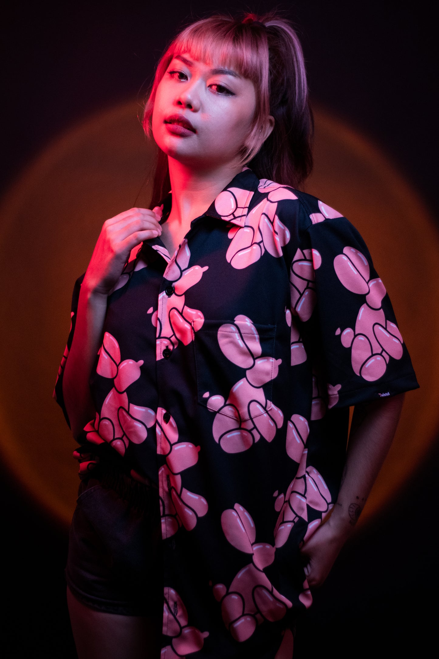 Twistd Logo Button down polo