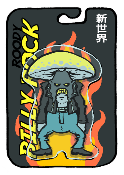 Shroomz Fam Action figure Sticker Pack