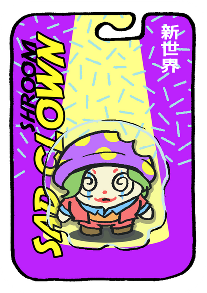 Shroomz Fam Action figure Sticker Pack