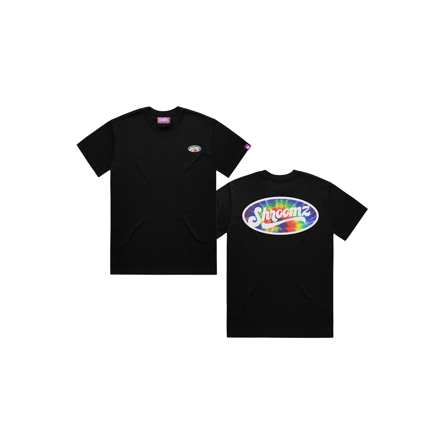 Shroomz Ellipse Logo (Tie dye)